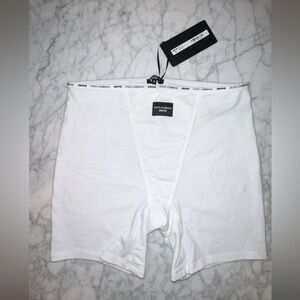 Dolce & Gabbana × Skims Cotton Jersey Boxer - SNOW